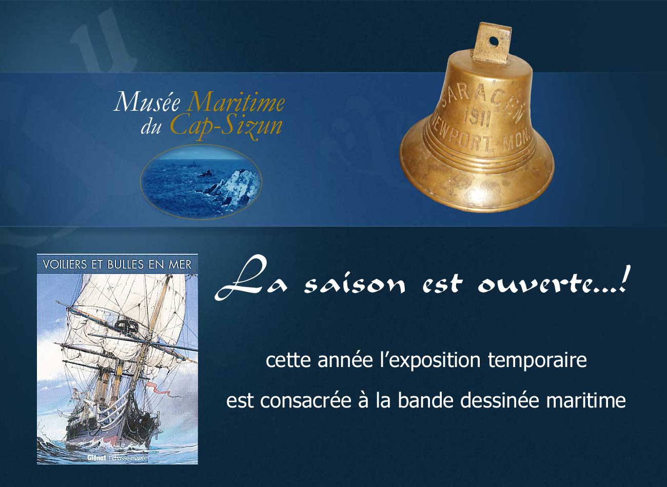 Lire la suite à propos de l’article Musée Maritime: la saison est ouverte