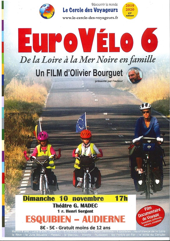 Lire la suite à propos de l’article Film-conférence : EuroVélo 6
