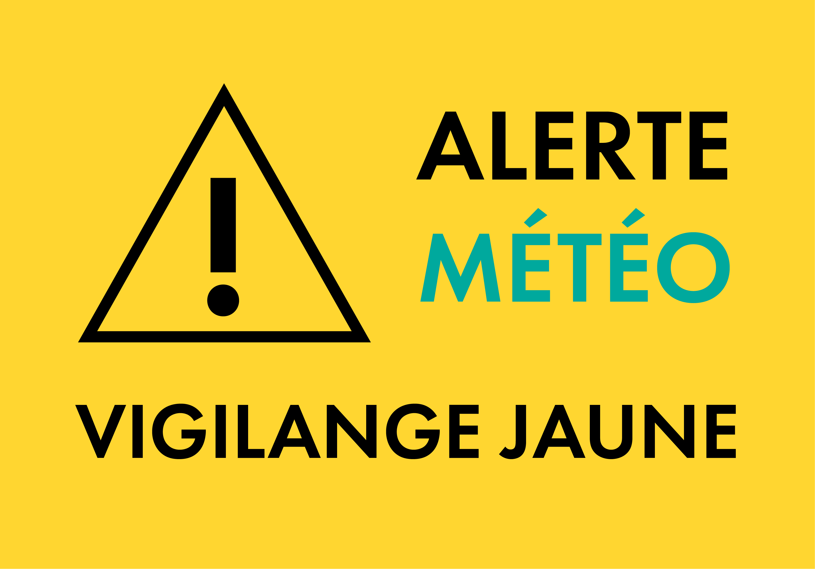 You are currently viewing Alerte jaune météo