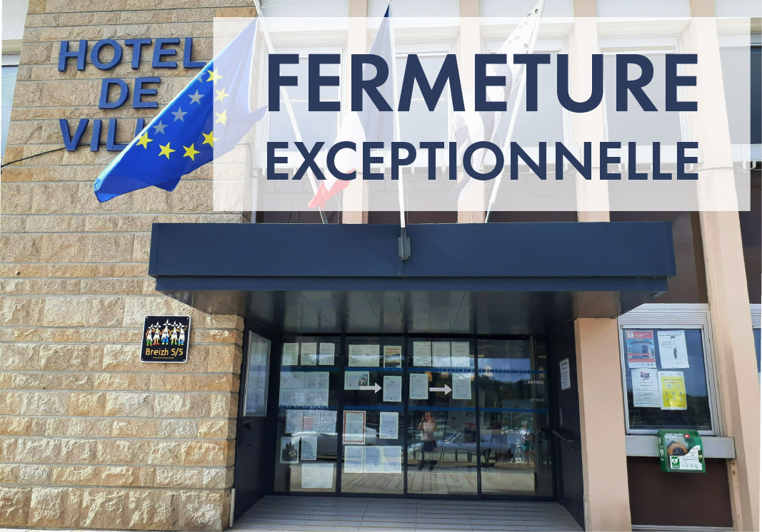 You are currently viewing Fermeture exceptionnelle de la mairie d’Audierne