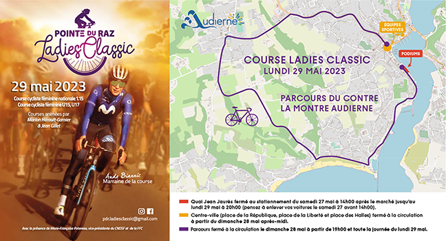 Lire la suite à propos de l’article Course cycliste féminine Ladies Classic – Règles de stationnement et de circulation
